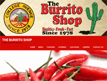 Tablet Screenshot of burritoshops.com